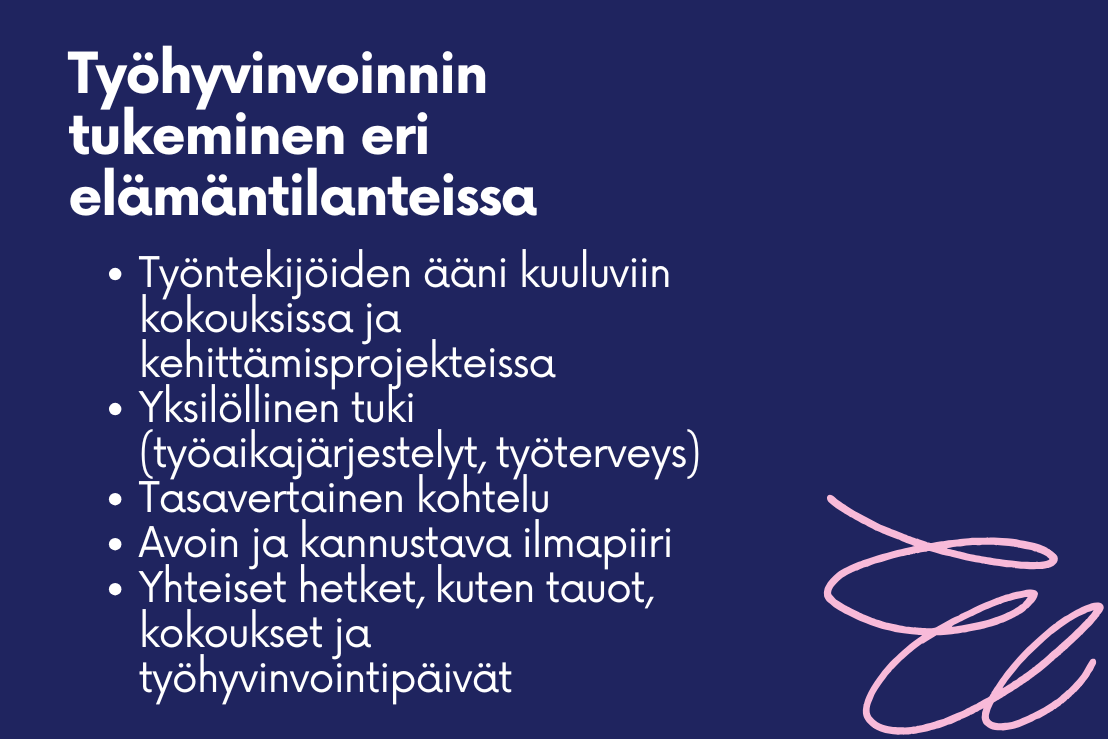 Työhyvinvoinnin vinkit