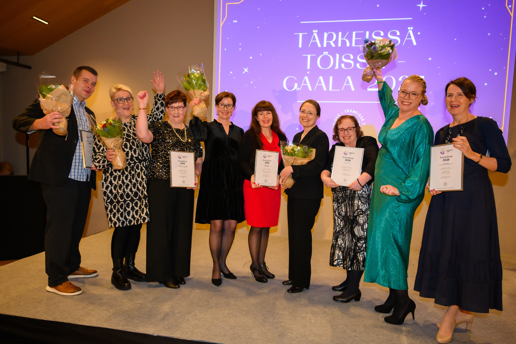 Tärkeissä töissä gaala 2025