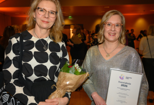  Heli Karppinen ja Maura Haimola