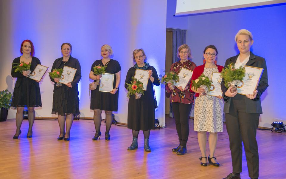 Sosiaali- ja terveyspalvelut palkitseminen
